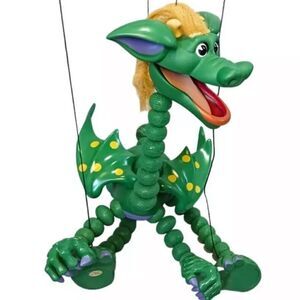 Dunstan the Dragon marionette puppet‎